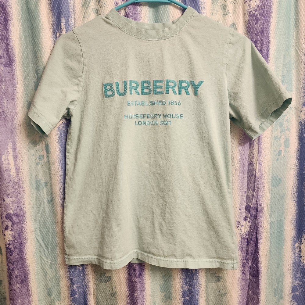 BURBERRY Kid's Horseferry Print T-Shirt size 14